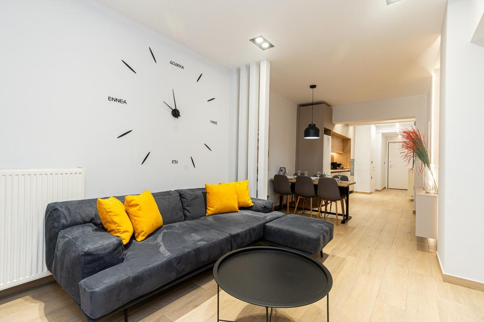 Modern 3 Bedroom Luxury Apartment Tesalonika Bagian luar foto