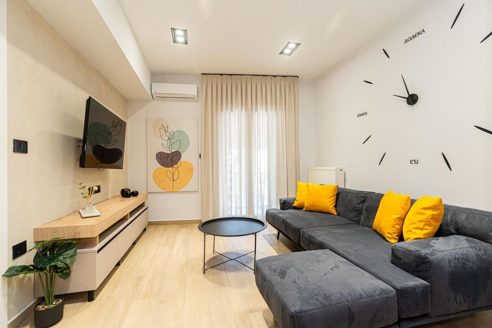 Modern 3 Bedroom Luxury Apartment Tesalonika Bagian luar foto