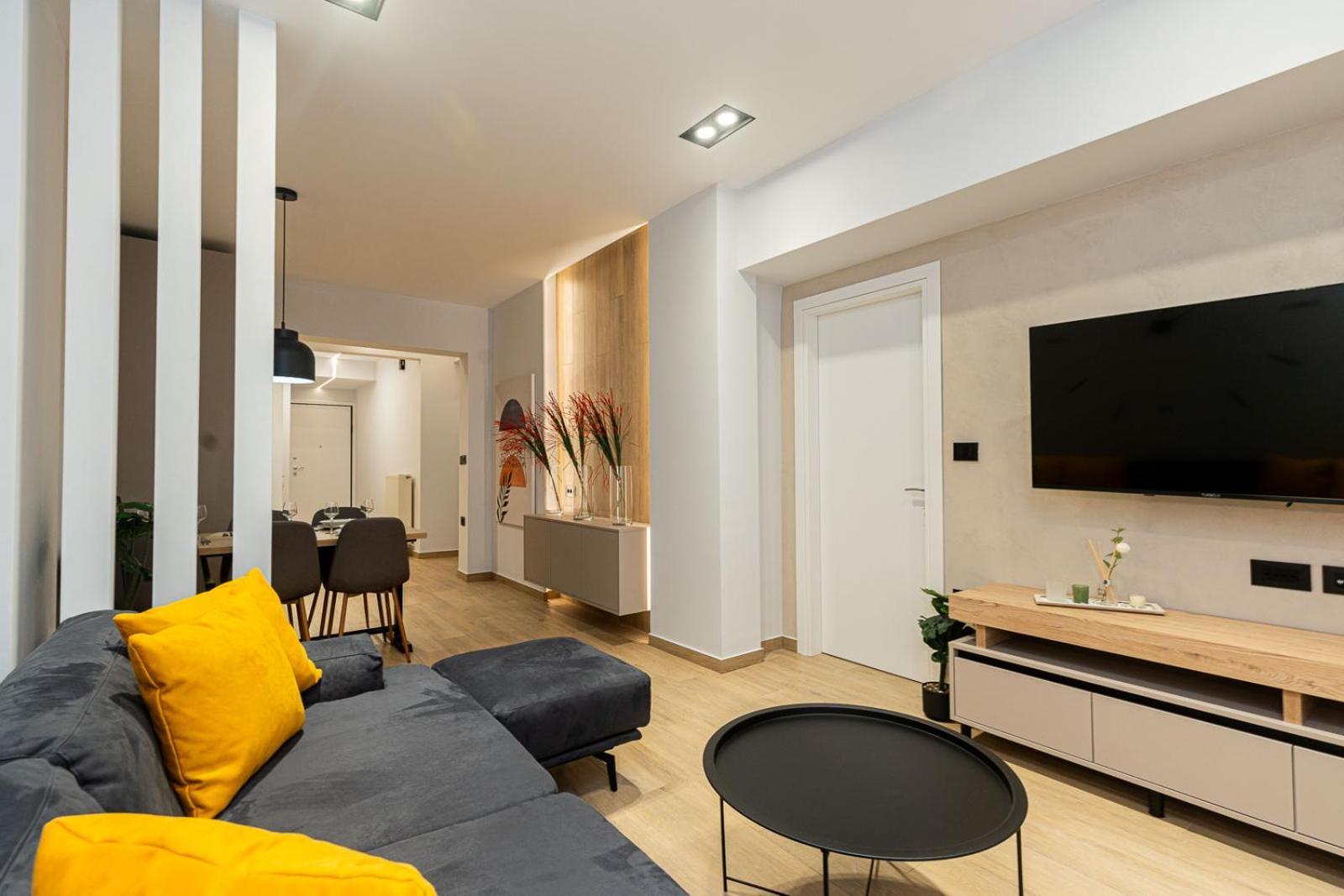Modern 3 Bedroom Luxury Apartment Tesalonika Bagian luar foto