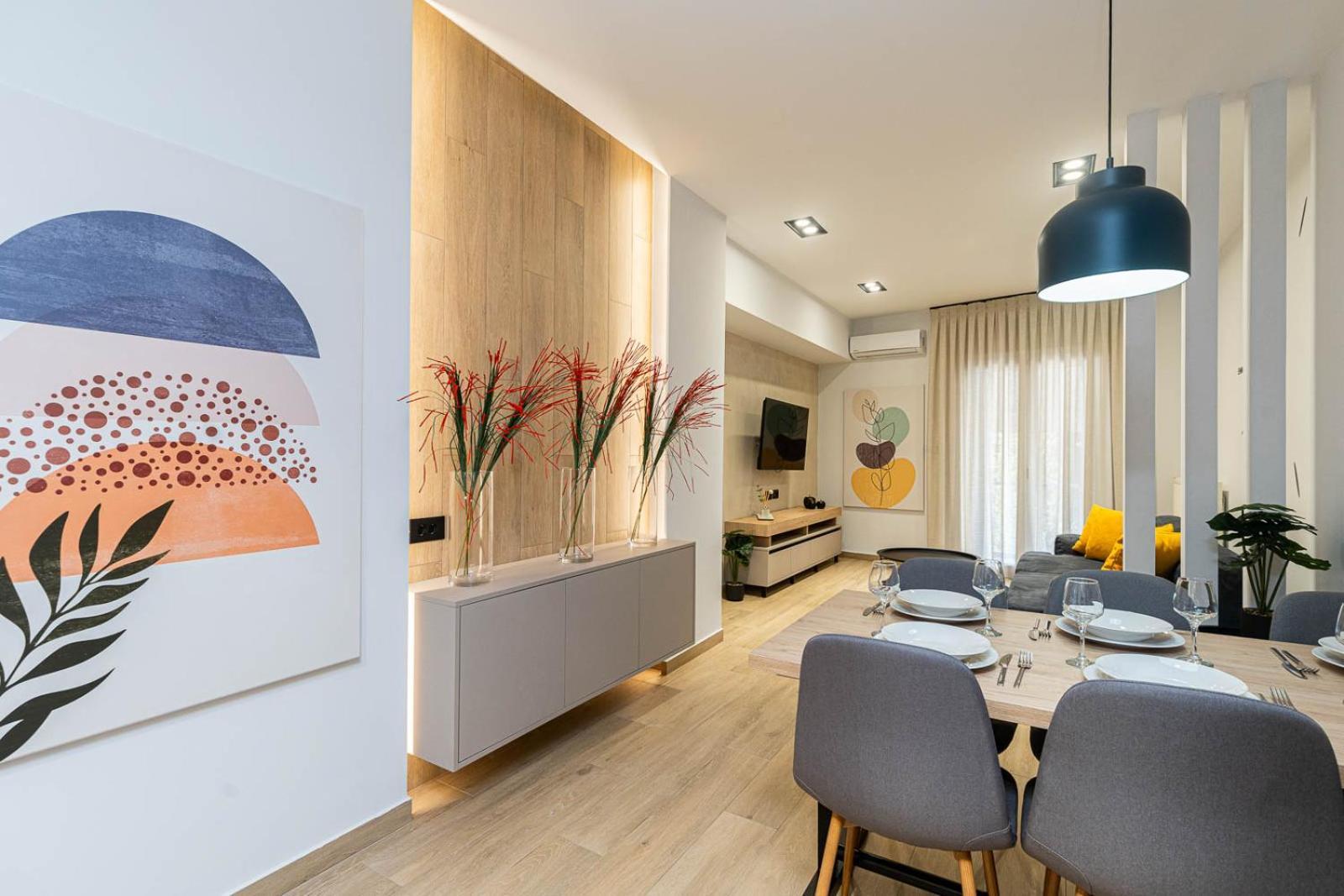 Modern 3 Bedroom Luxury Apartment Tesalonika Bagian luar foto