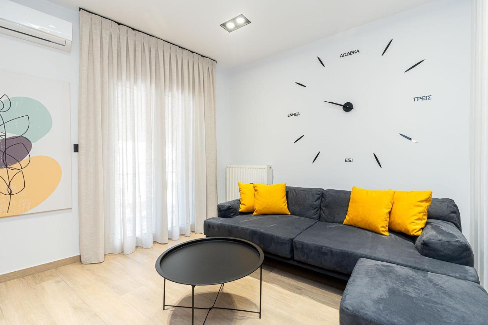 Modern 3 Bedroom Luxury Apartment Tesalonika Bagian luar foto