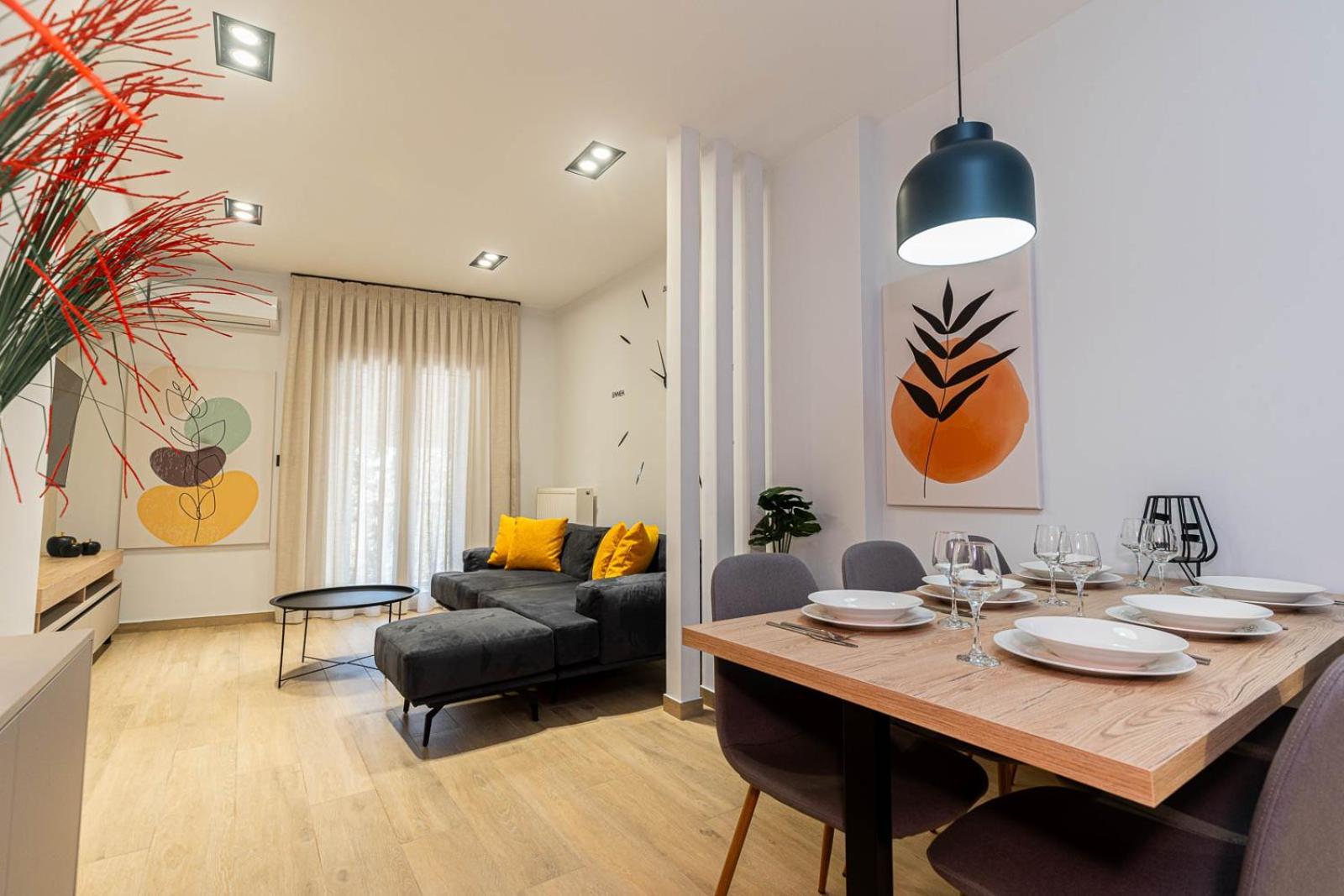Modern 3 Bedroom Luxury Apartment Tesalonika Bagian luar foto